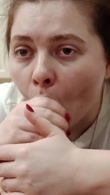 Stunning moment from "I sucked my neighbors dick in the kitchen"