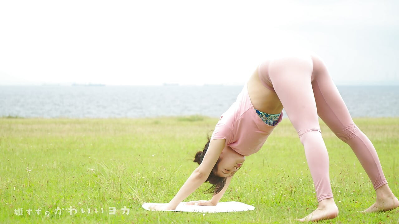 See-Through Leggings Thong Compilation, KAWAII YOGA