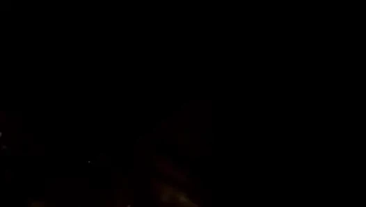 Late Night Pierced Tongue and Nipples POV Ride