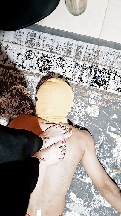 Disobedient Slave Punished with Brutal CBT and Trampling