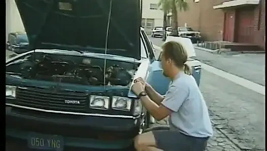 Nice Big Jizz Load on the Tongue for This Dark Haired Whore After Hard Fucking