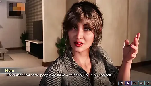 How to fix the future #1 - Jackson and Ellie took a shower together and played with each other untill they cum