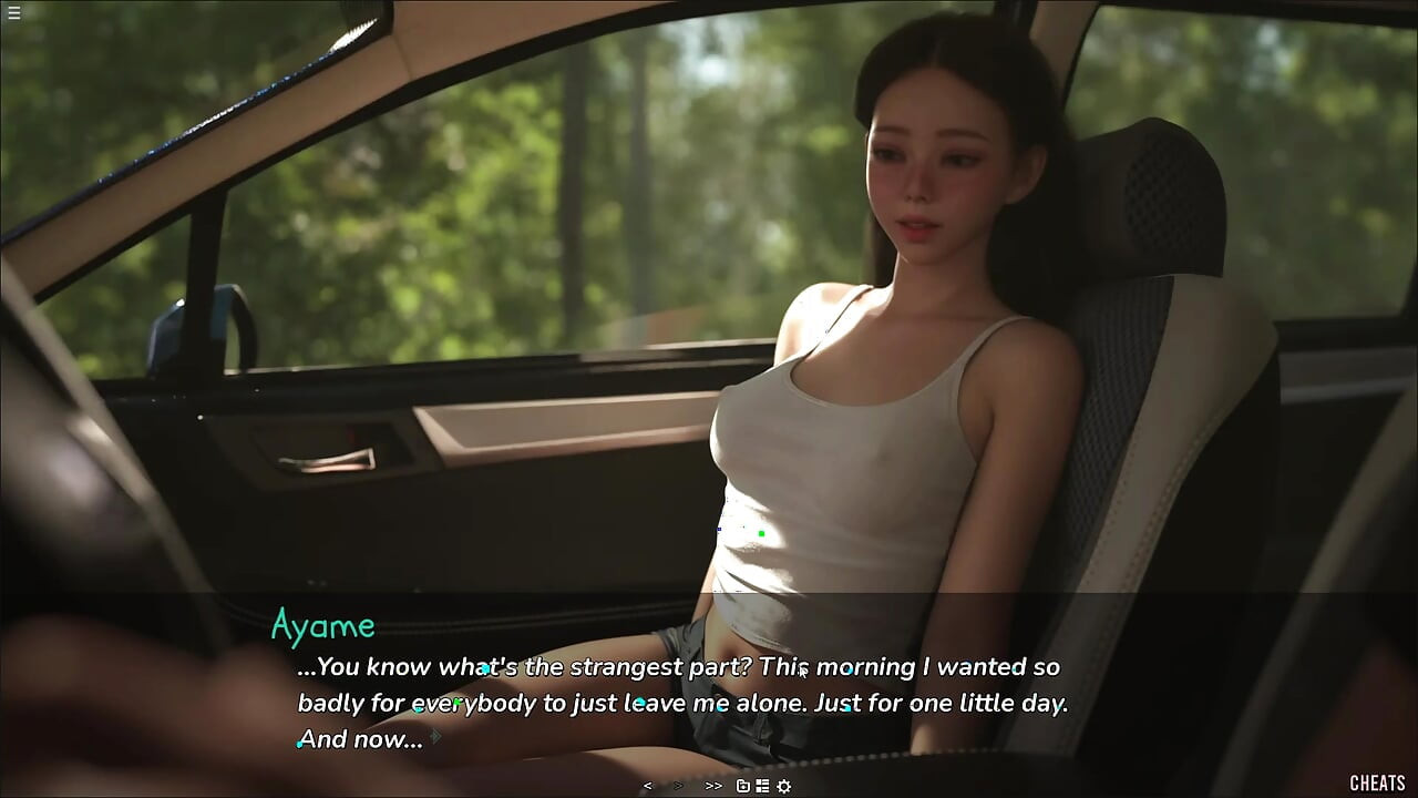 Petite Japanese Virgin Stepsister Riding Her 18 Plus Stepbro Cock In car