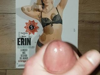 Трибьют спермы для Erin Heatherton # 4