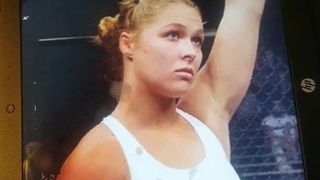 Трибьют спермы для Ronda Rousey 1