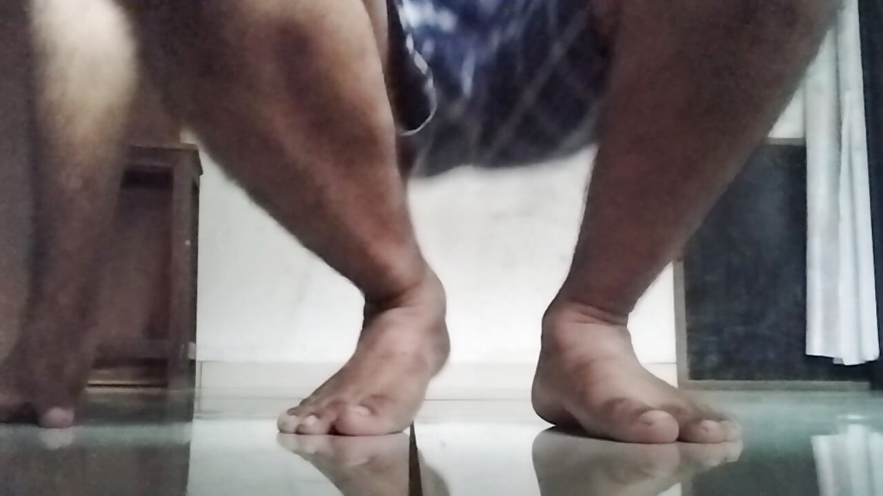 Showing my big dick