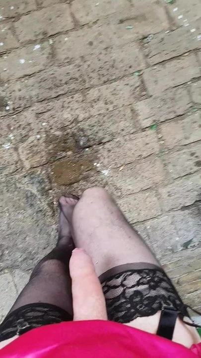Pissing my stocking feet railway bridge Sunday afternoon