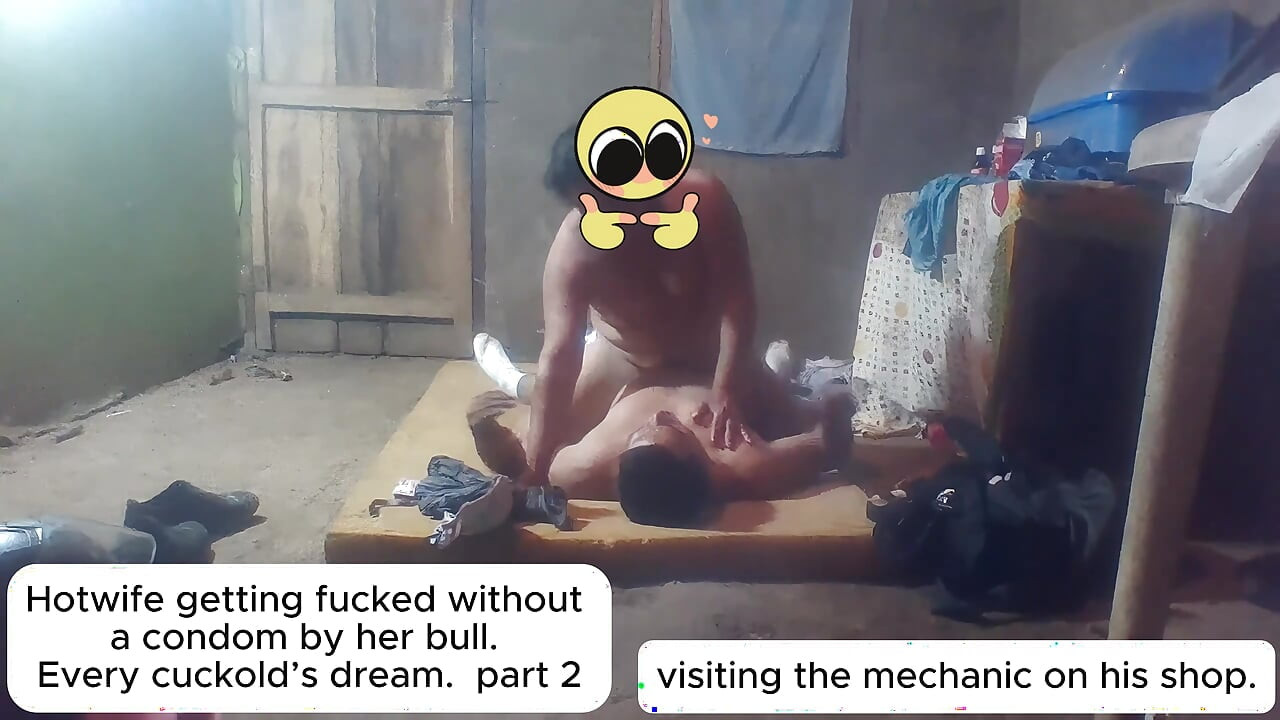 Hotwife getting fucked without a condom by her bull. Every cuckold’s dream. part 2.
