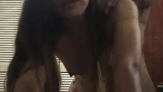 Rich skinny cheater likes me to put my cock in her when her husband leav...