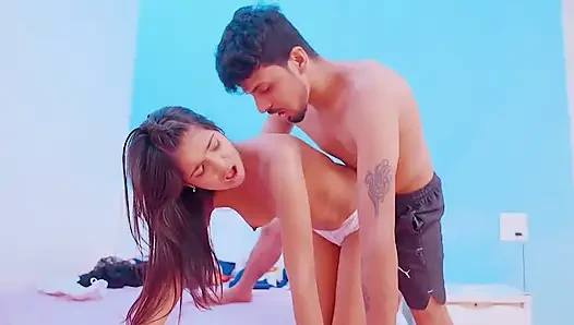 indian hot sex video porn star sanjana and raj sex porn video with huge 8 inch cock