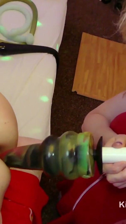 The John Thomas Toys Challenge - Femdom With Huge Dildos | Clip 1