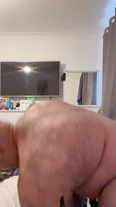 Cock bondage under clothes public part 1