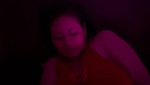 Helping a married woman masturbate using a dildo