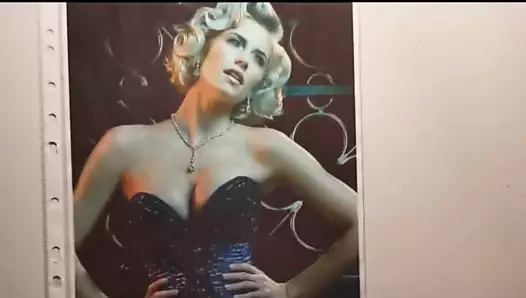 Lena Gercke'e boşalıyor