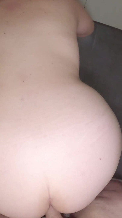 Unforgettable moment from "My big ass wife milks my cock with her big ass and I end up cumming in her mouth"