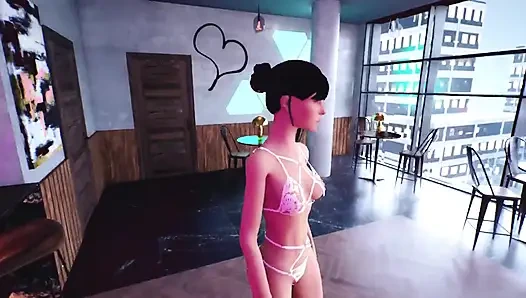 Современная роскошная секс-игра [часть 04] Обнаженная игра 18+ игра для взрослых