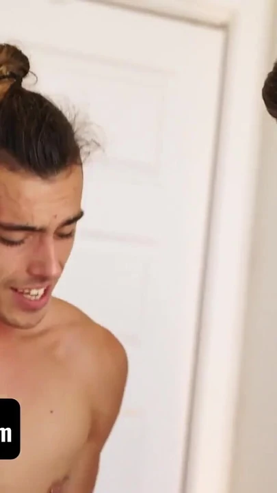 Iconic moment from "Twink Trade - Special Spa Experience For Stepdads Manuel Skye & Teddy Torres Sharing Their Stepsons"