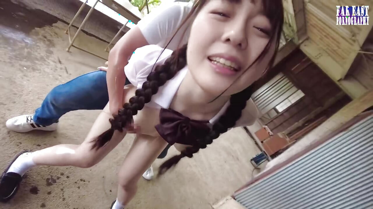 Slick Outdoor Tease with a Pink Tipped F Cup Beauty Soaked in Oil Part 2