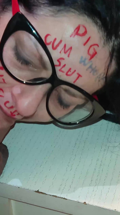 Iconic moment from "This is what a standard blowjob should look like"