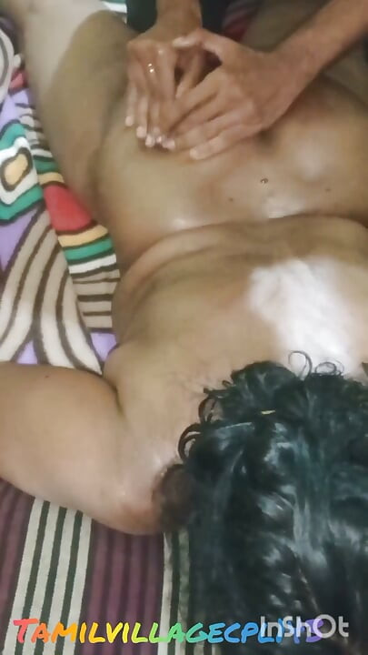Tamil Dusky House Wife and Massager Part 3
