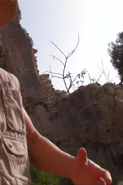 جنس قوي في الهواء الطلق للعاهرة الشقراء الشابة