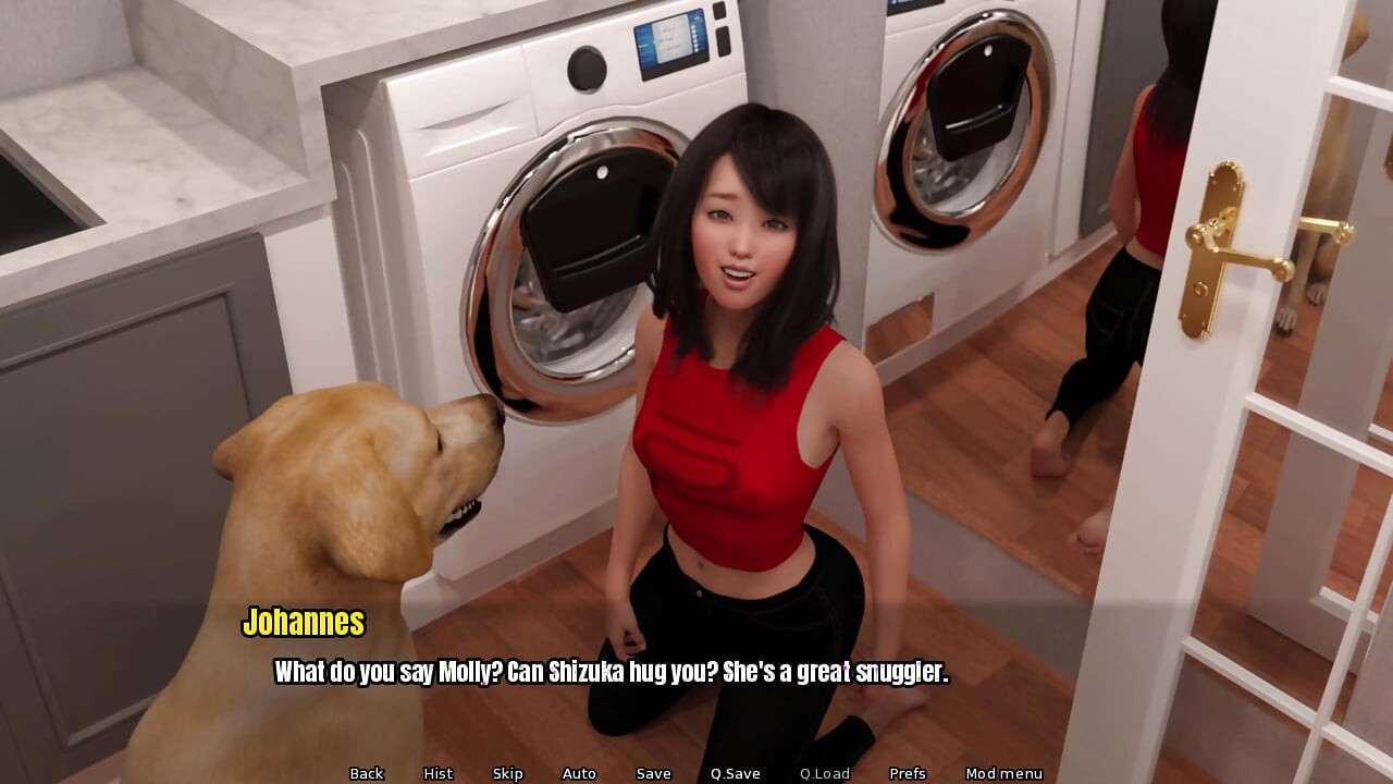 Grandma's house: Shizuka and I went out shopping