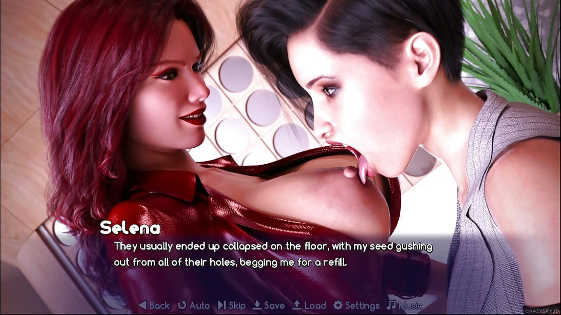 Sky Resort Gameplay Part 7 - Delphi Caught Shemale Selena Sucking Scarlet Boobs and Teasinh Her Pussy