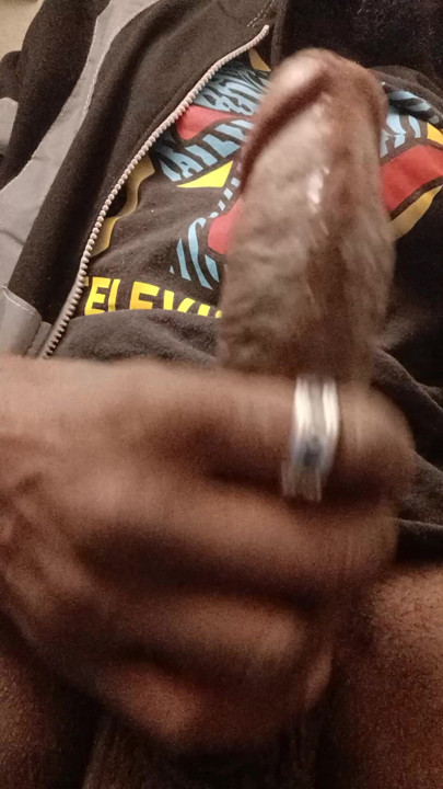 rub and tug the cock
