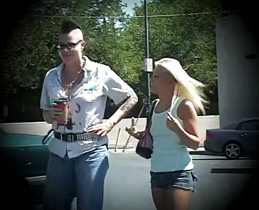 Tattooed Lesbian with Hairy Pussy Licks and Fingers Beautiful Young Blonde