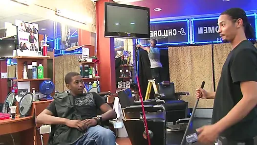 Hot Wife Gets Pleasured by Four Big Cocks