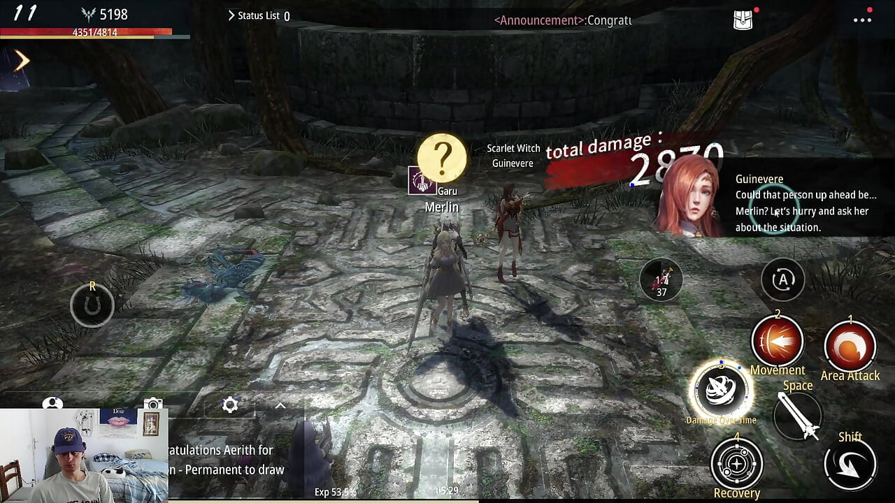 Trono do Desejo MMORP jogando parte 1