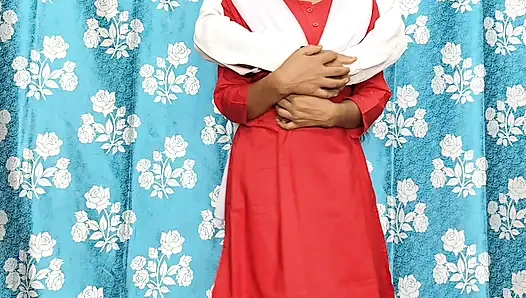 Indian School Girl Rad uniform tight pussy fuck