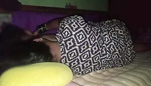 My Desi Wife Doesn't Even Let Me Go on Bed. I'm Licking the Pussy of a Sexy Indian Village Wife