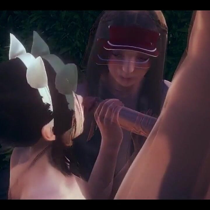 Threesome Hentai 2 Girls 1 Boy