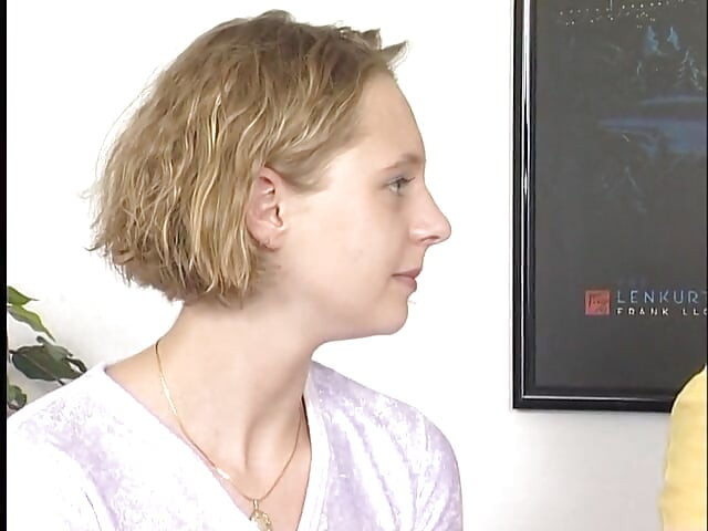 Two lovely teens are pleasuring guy's rod at the casting