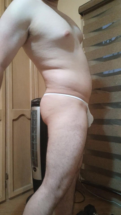 Trying out the whitw thogng