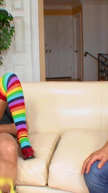 Unforgettable moment from "Young whore wife makes her husband watch her get fucked"