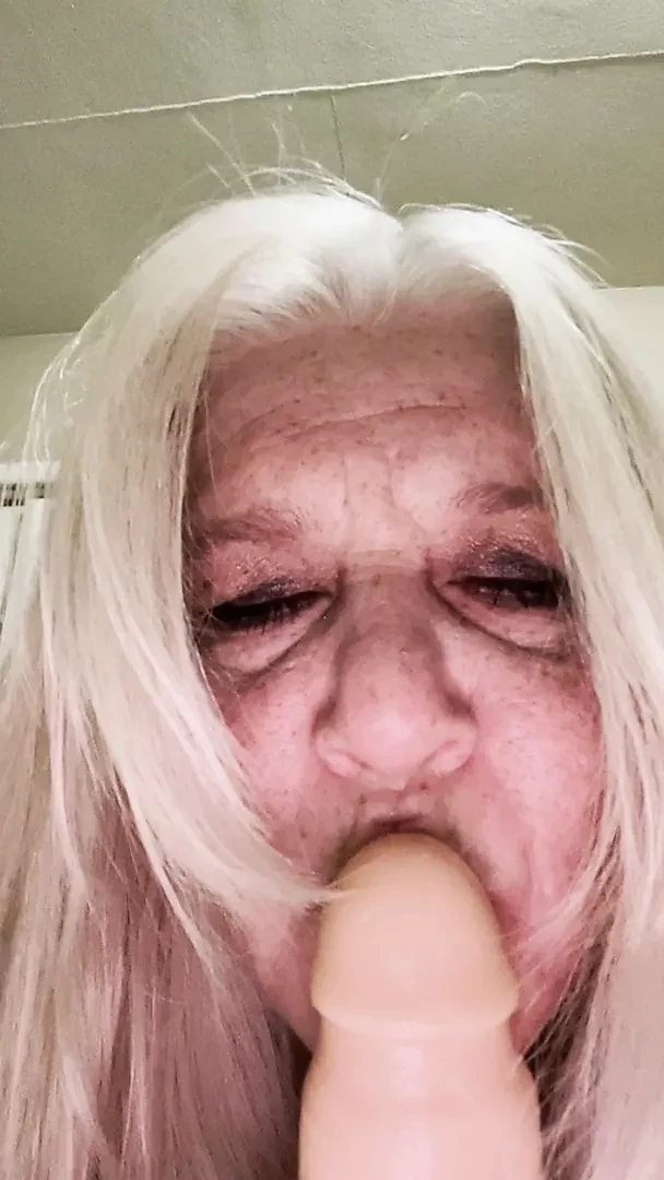 Close-up cock sucking