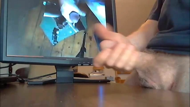 watchin my compilation vid and masturbating myself