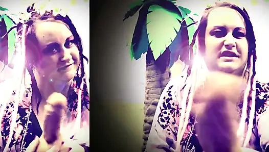 Suck it sissy suck it dildo play with Goddess Lana