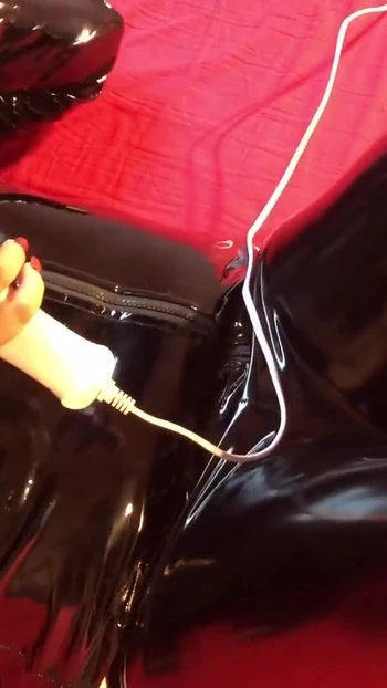 Captivating moment from "Black PVC, Ankle Boots and Vibrators"