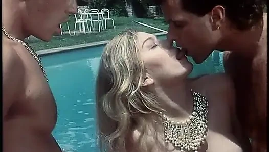 Heiße outdoor-orgie