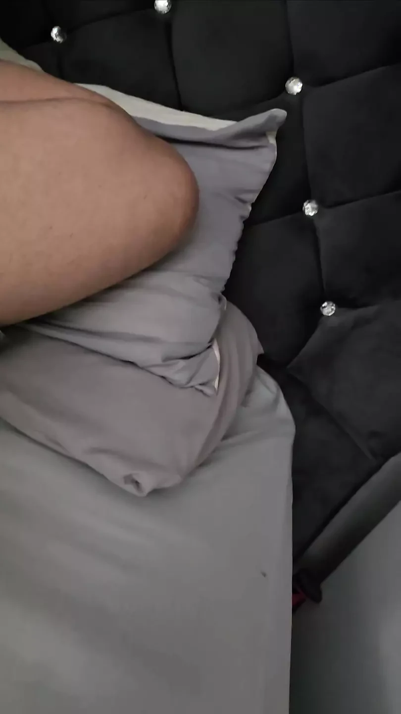 Step mom hand slip under step son pants pulling out his dicj