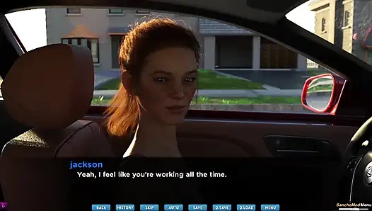 Bare witness #8 - Jackson and Mona made out on the couch