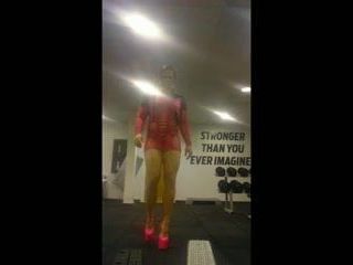 Catwalk at the gym