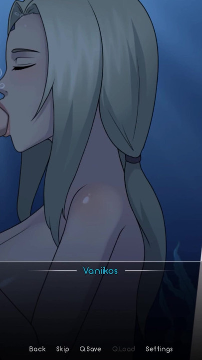 Naruto: Kunoichi Trainer - Virgin Blonde MILF Tsunade With Perfect Body Has Her First Sex In Public Underwater With An 18yo Boy | Clip 1