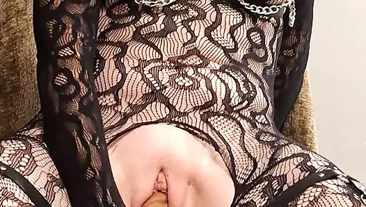 Milf panas menikmati dildonya