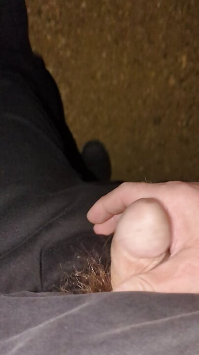 Jerk off Outdoors