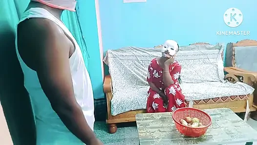 A Lustful Step Mother Unable to Control Her Feelings for Her Step Son - Full Tamil Dirty Talk with Moaning