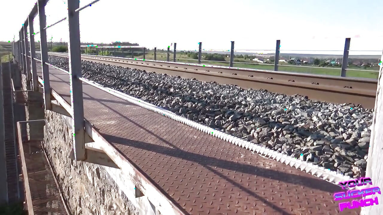 We Wanted to Make a Video on the Railway but We Were Caught by Motorcyclists:d (russian Dialogues)